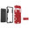 Slim Armour Tough Shockproof Case & Stand for Samsung Galaxy S10e - Red